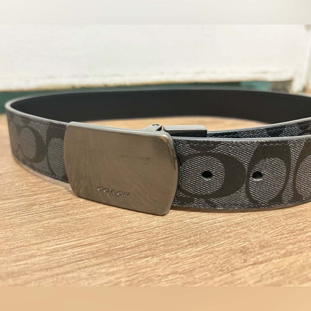 𝐄𝐔𝐂 𝐂𝐎𝐀𝐂𝐇 𝐑𝐞𝐯𝐞𝐫𝐬𝐢𝐛𝐥𝐞 𝐁𝐥𝐚𝐜𝐤 𝐋𝐞𝐚𝐭𝐡𝐞𝐫 𝐁𝐞𝐥𝐭 - Picture 16 of 16